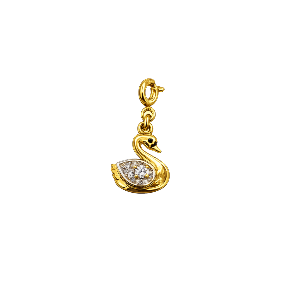 Swan Evermore Charm