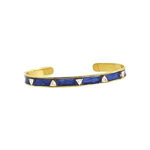 Escape Blue Enamel Diamond Bracelet