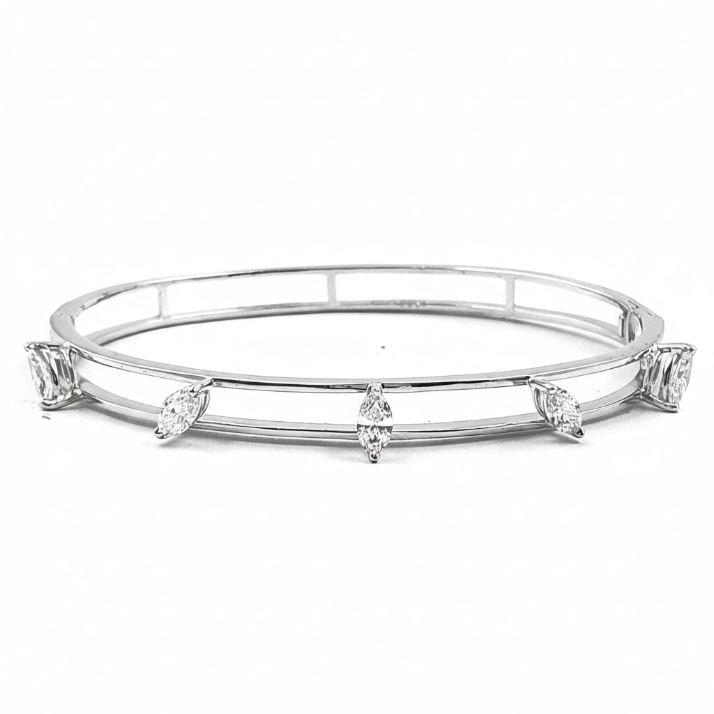 Escape Diamond Bangle Bracelet