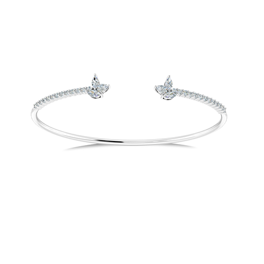 Centre-Open Fancy-cut Bracelet