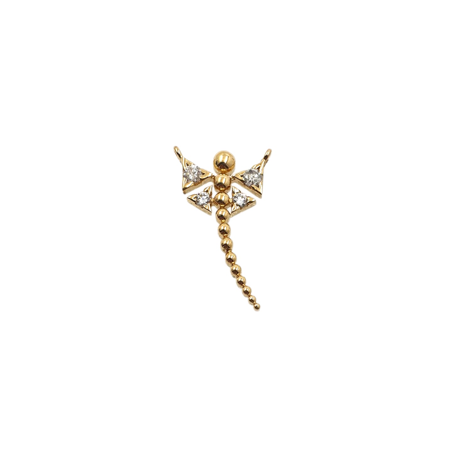 Dragonfly Cascade Diamond Pendant