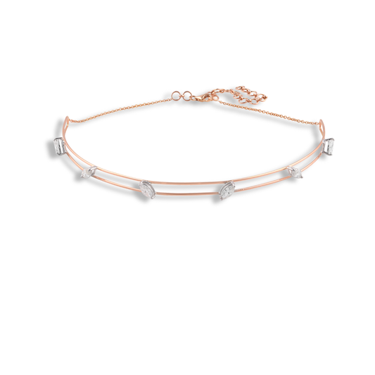Escape Diamond Line Choker