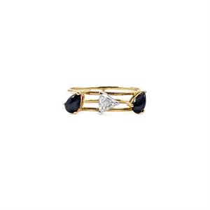 Escape Sapphire & Diamond Ring
