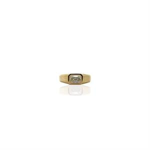 Bloom Bezel-Set Diamond Ring
