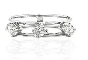 Rewind Triple Diamond Ring