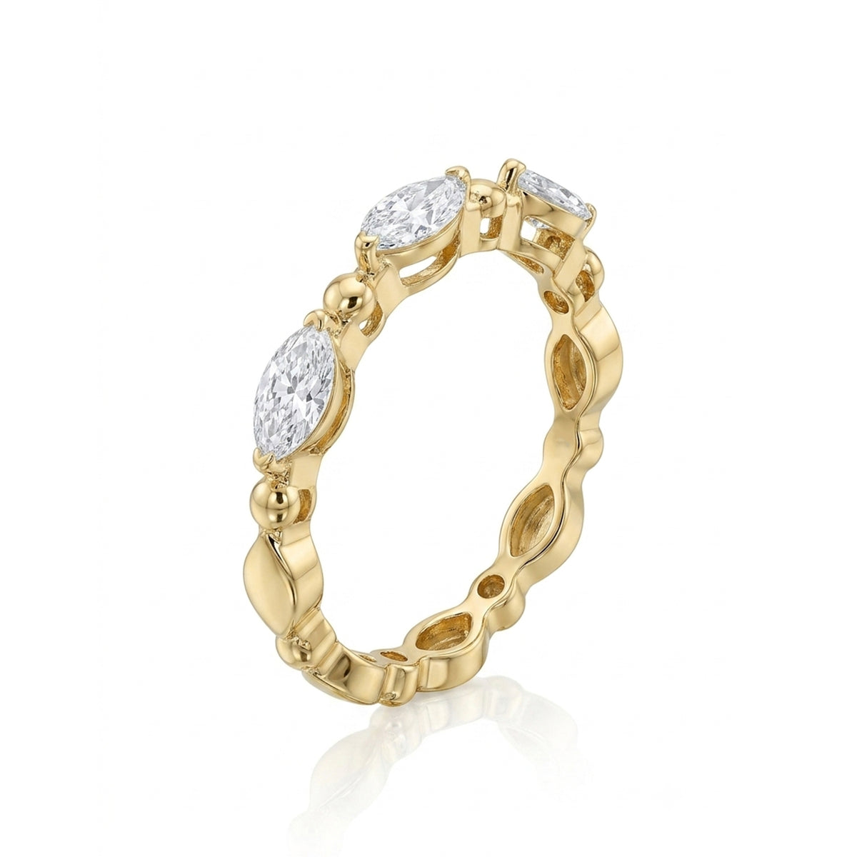 Bloom Marquise Diamond Eternity Ring