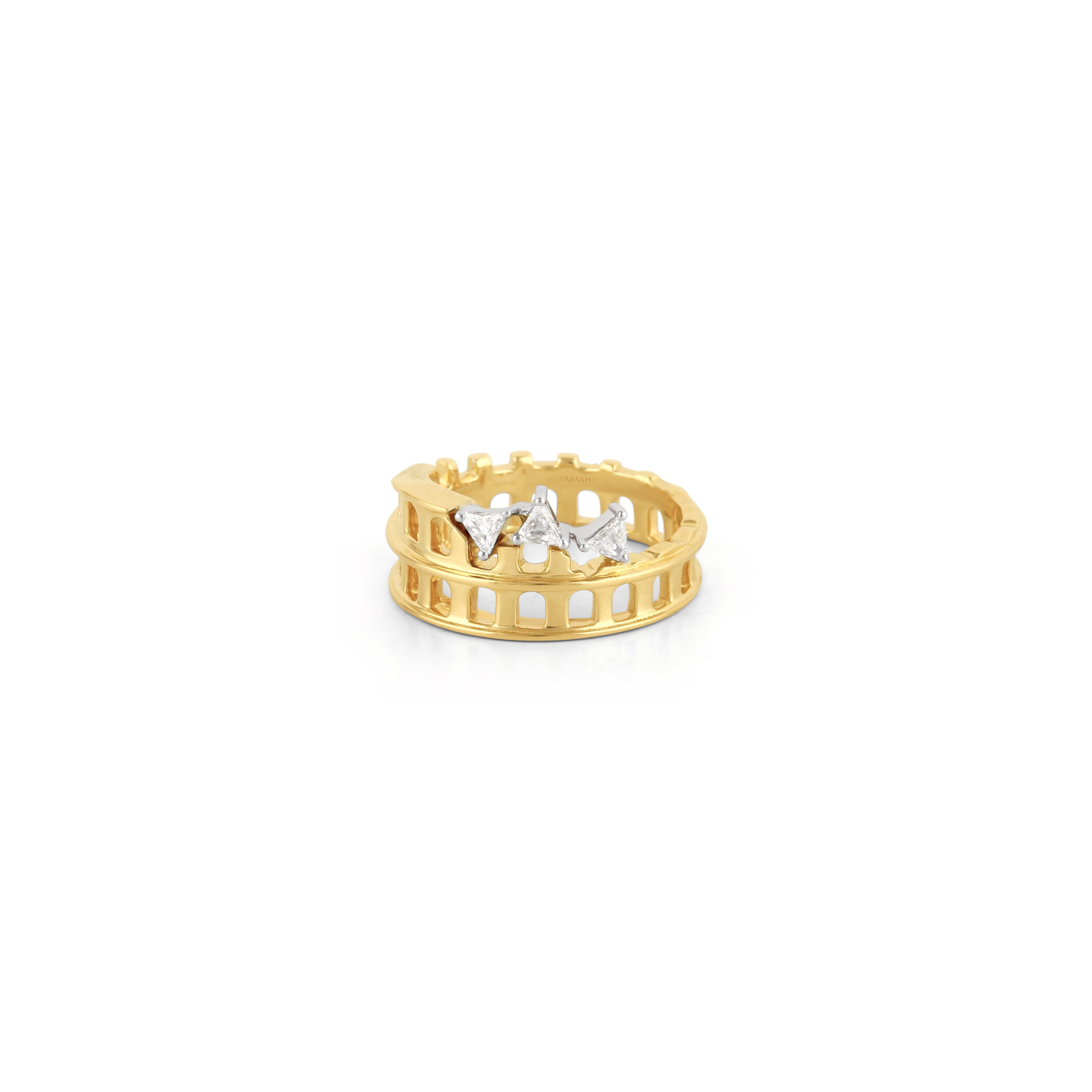 Trillion Colosseum Ring