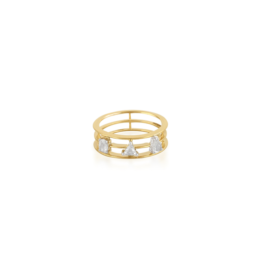 Rewind Trilliant Diamond Band