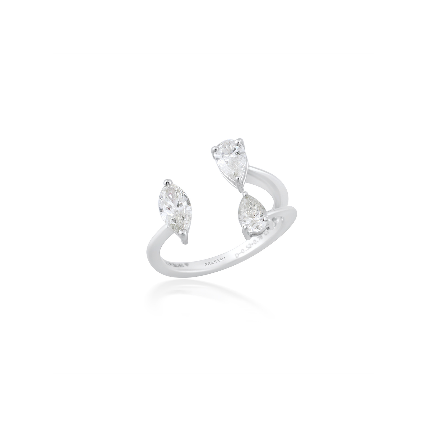 Rise Pear & Marquise Diamond Ring