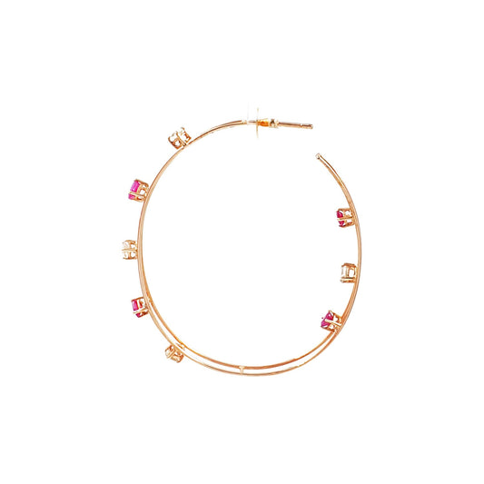 Two Line Oval Hoops