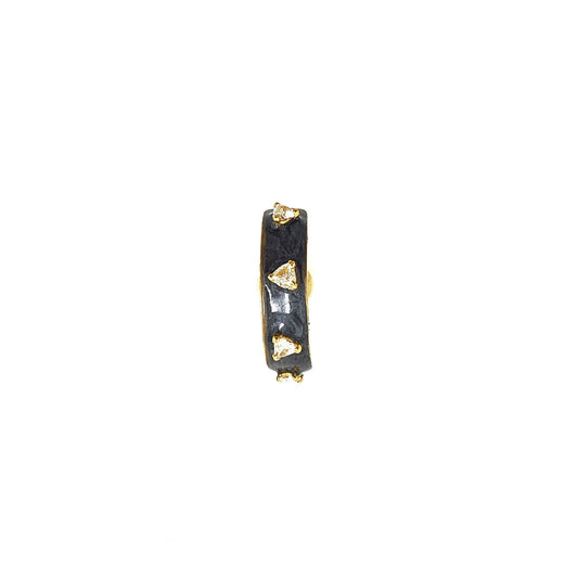 Trilliant Diamond Earring