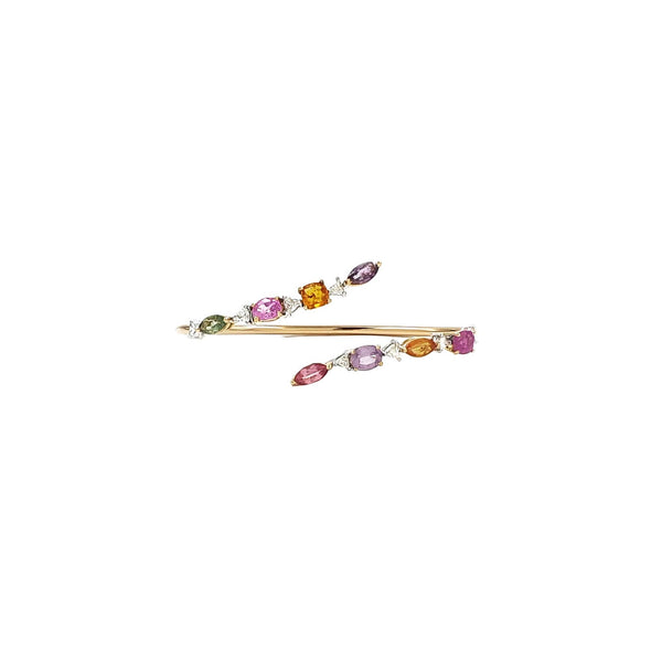 Bloom Grapevine Bracelet in coloured sapphires