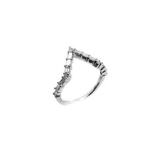 Rise Baguette Mountain Ring