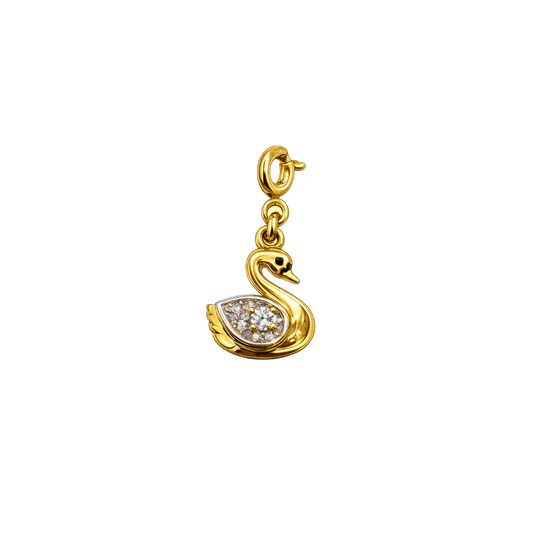 Swan Evermore Charm