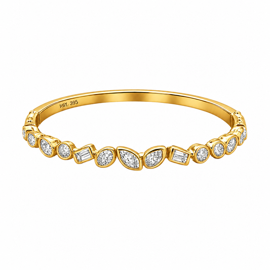 Bloom Celeste Diamond Bangle