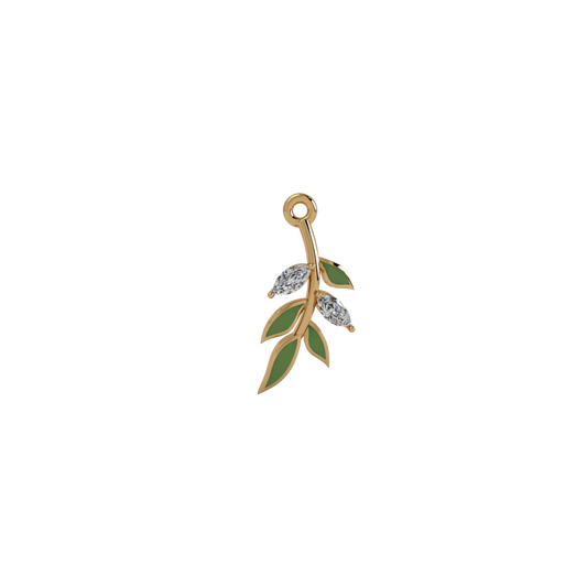 Olive Stem Evermore Charm