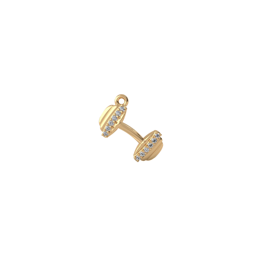 Dumbbell Evermore Charm