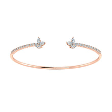 Load image into Gallery viewer, Bloom Centre Open Diamond Bracelet

