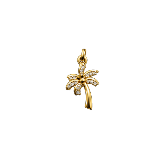 Palm Silhouette Evermore Charm