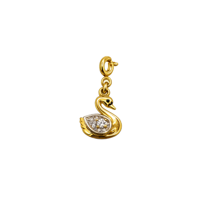 Swan Evermore Charm
