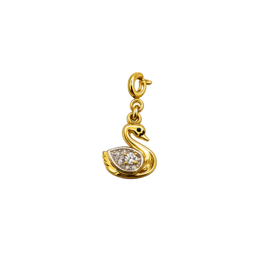 Swan Evermore Charm