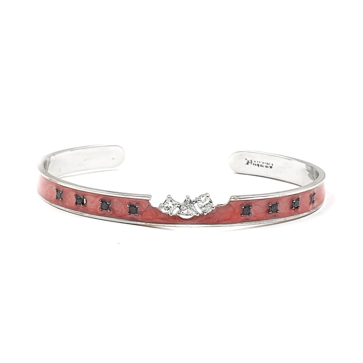Escape Pink Enamel Diamond Bracelet