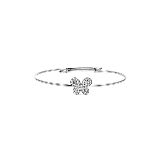 Bloom Diamond Butterfly Bracelet
