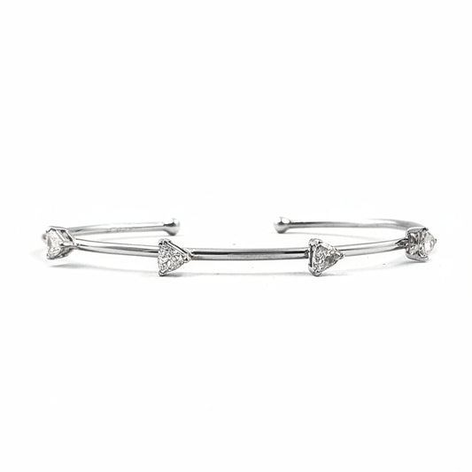 Escape Diamond Front-Open Bracelet
