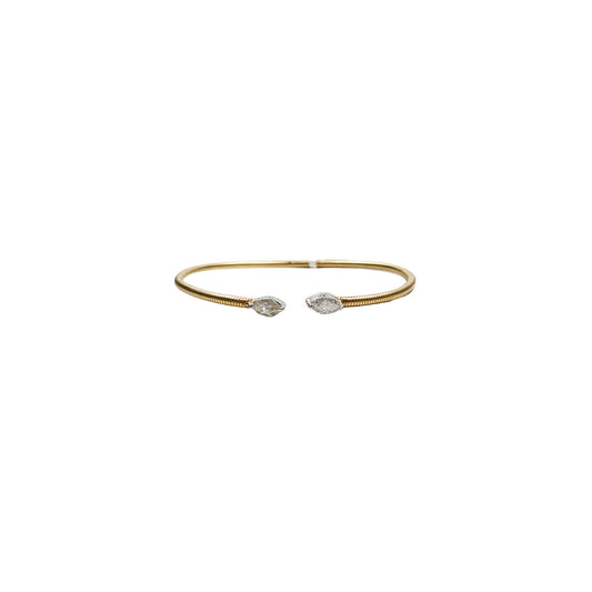 Bloom Diamond Front-Open Bracelet