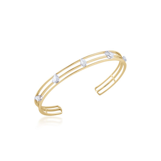Horizon Diamond Cuff