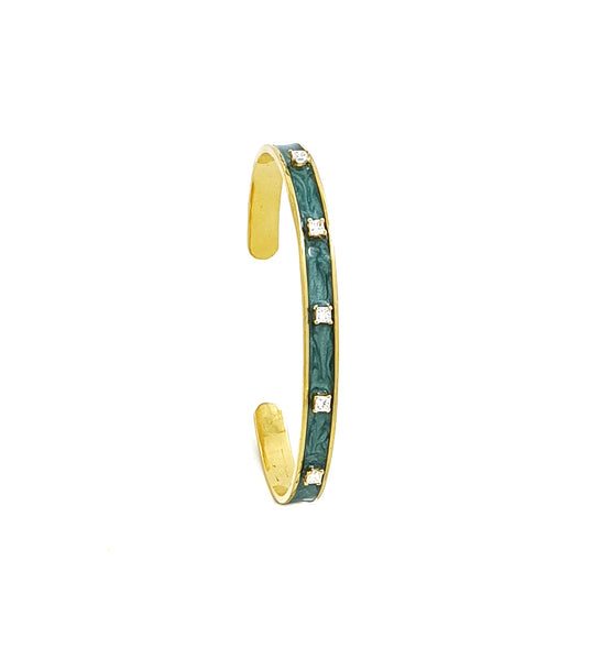 Green Princess Diamonds Bracelet