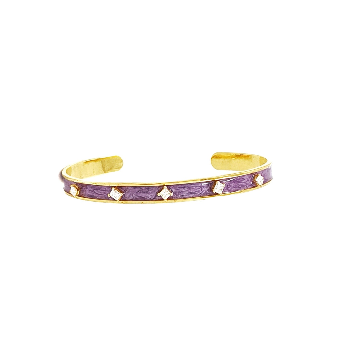 Purple Princess Diamonds Bracelet
