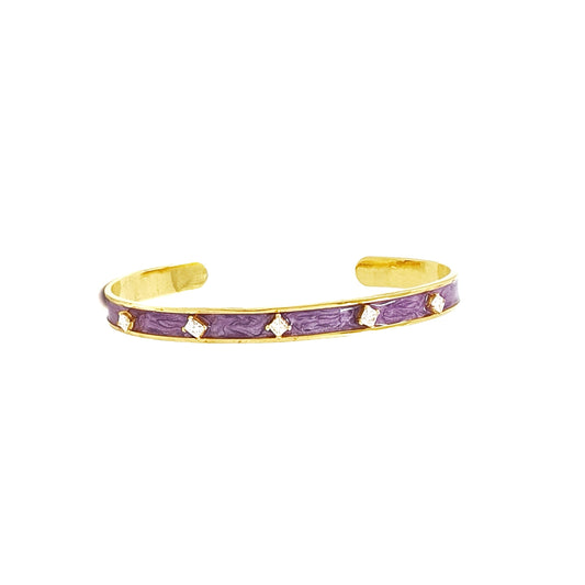 Purple Princess Diamonds Bracelet