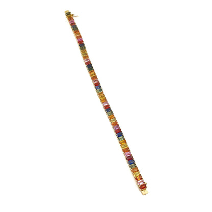 Tennis Bracelet in Sapphires