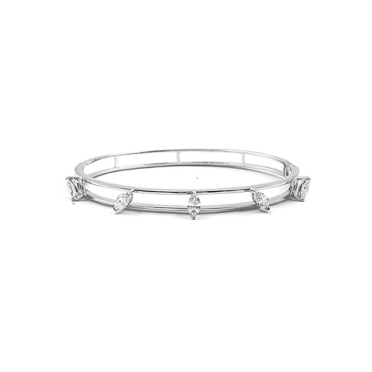 Double Cord Marquise Bracelet