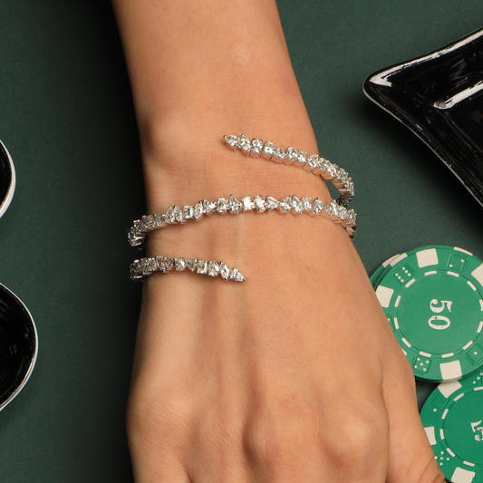 Diamond Wrap Bracelet