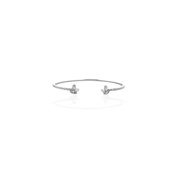 Centre-Open Marquise, Pear & Round-cut Bracelet