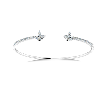 Centre-Open Fancy-cut Bracelet