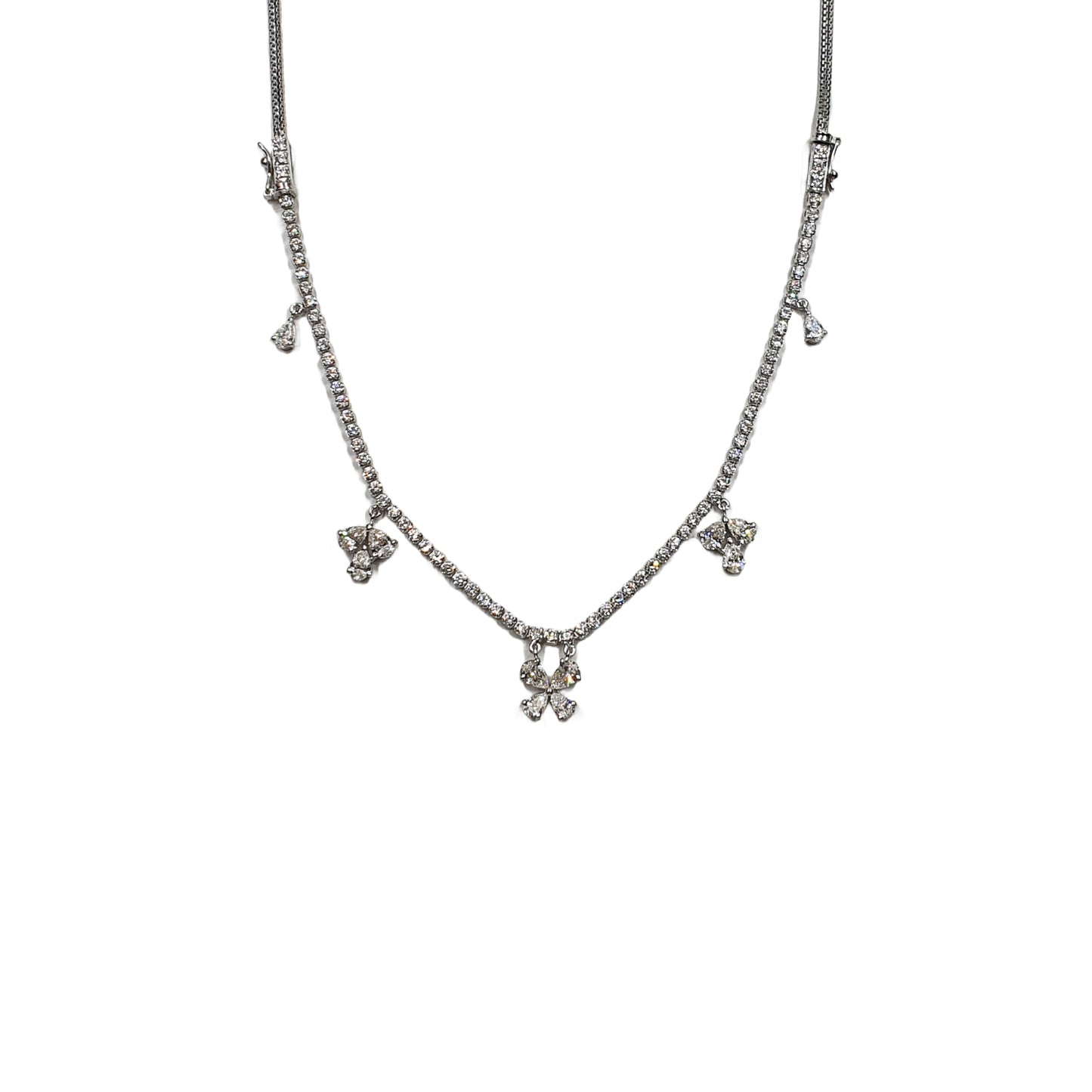 Bloom Butterfly Diamond Necklace