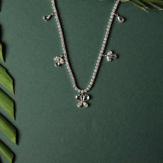 Bloom Butterfly Diamond Necklace