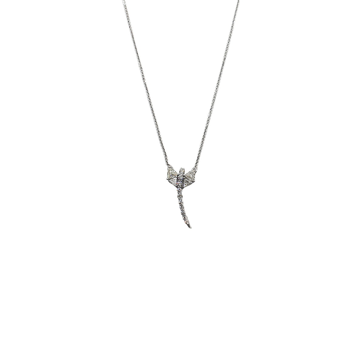 Bloom Dragonfly Diamond Necklace