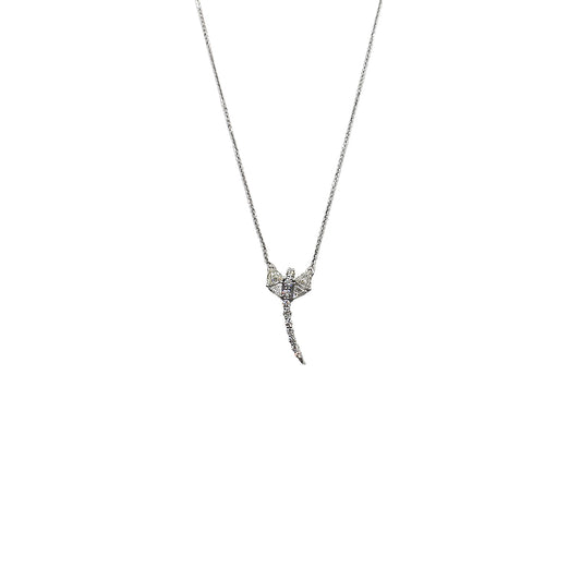 Bloom Dragonfly Diamond Necklace