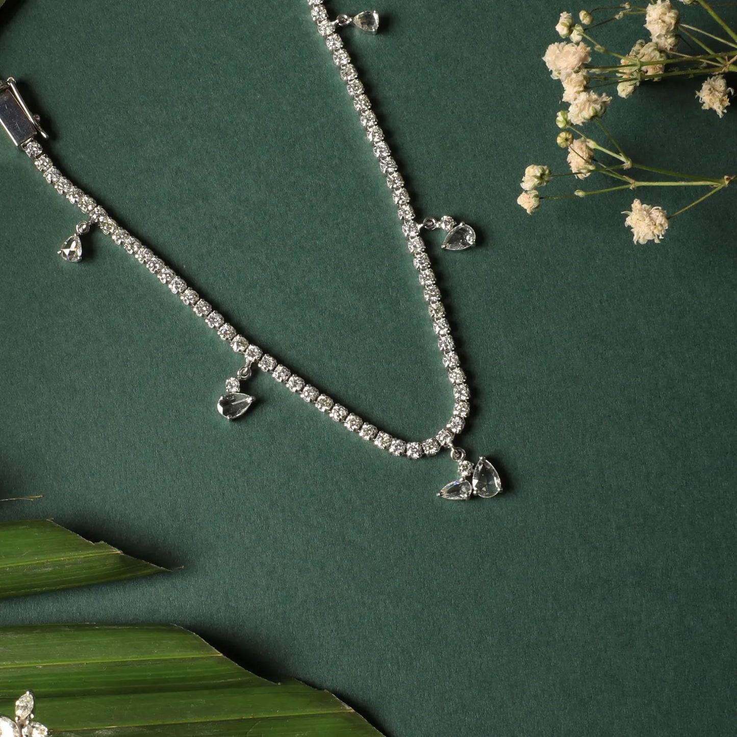 Bloom Diamond Charm Necklace