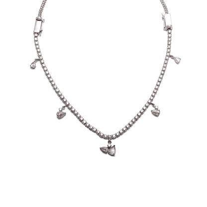 Bloom Diamond Charm Necklace