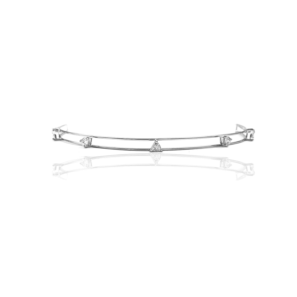 Escape Pear-Cut Diamond Necklace