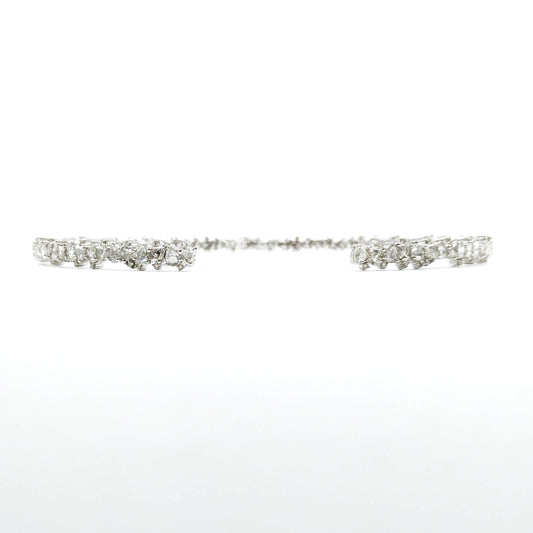 Bloom Diamond Double-Line Necklace