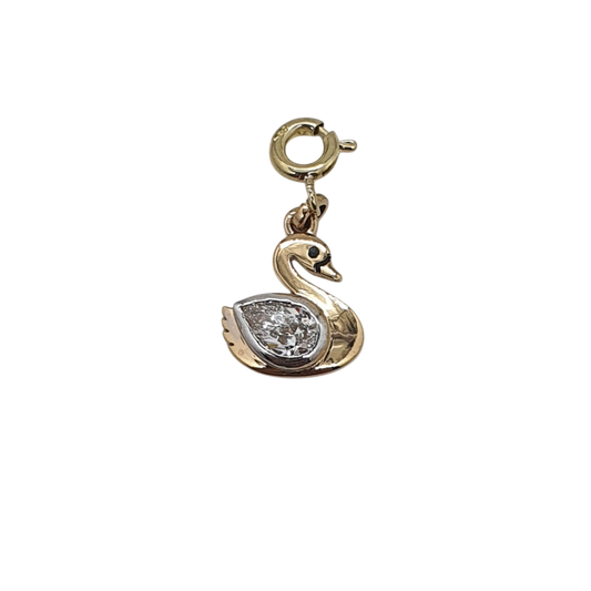 Swan Evermore Charm