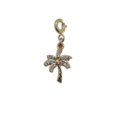 Palm Silhouette Evermore Charm