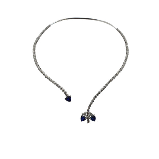 Bloom Dragonfly Sapphire Necklace