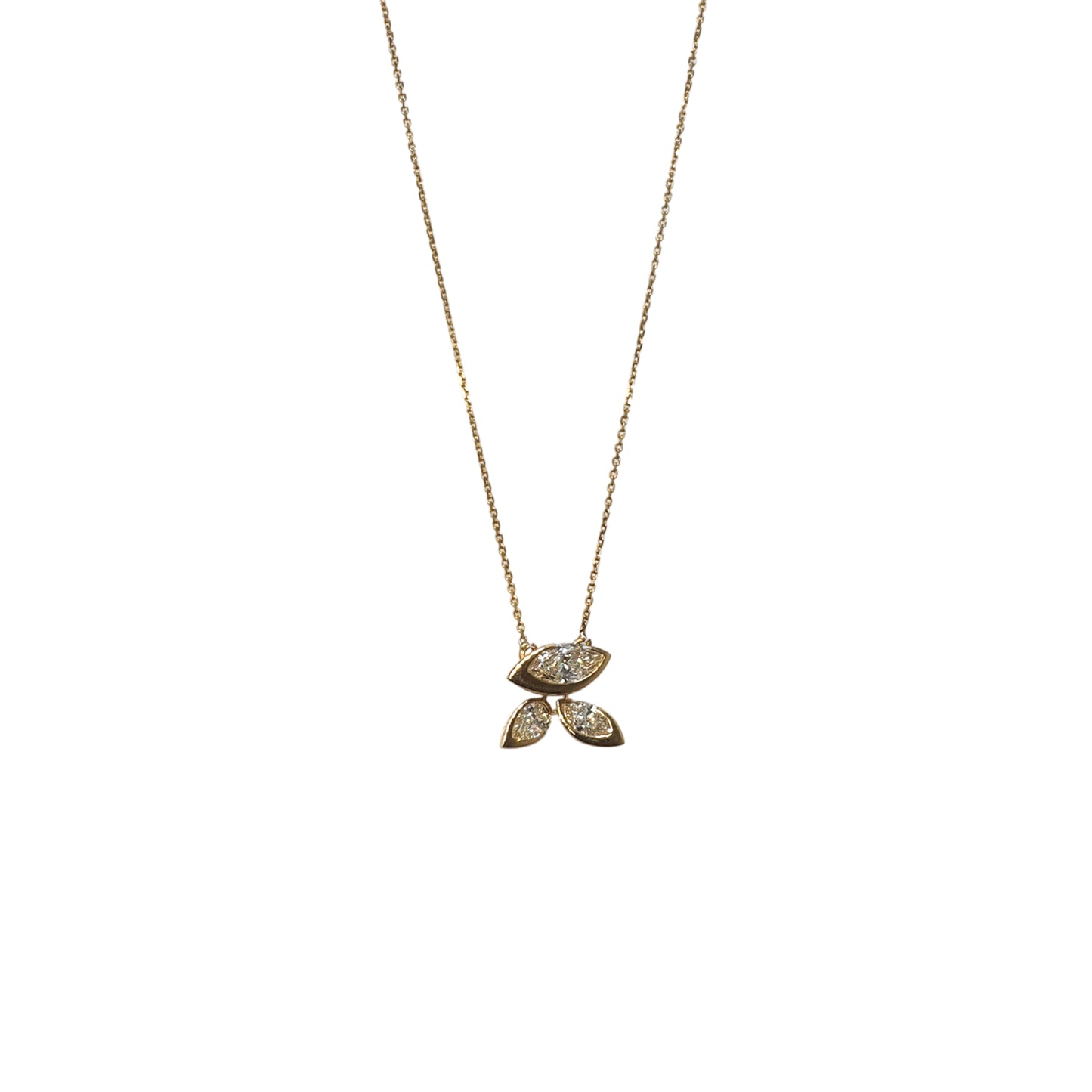Bloom Trio Pendant Necklace